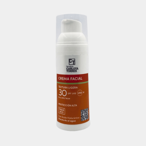 PROTECTOR FACIAL SPF30 CARLOTA TORRES