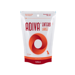Adiva Entero Suplemento Alimenticio Razas Grandes 40 Chews