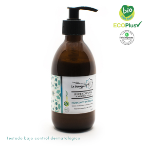 Leche corporal de Almendras Dulces 250ml, La Biznaguera