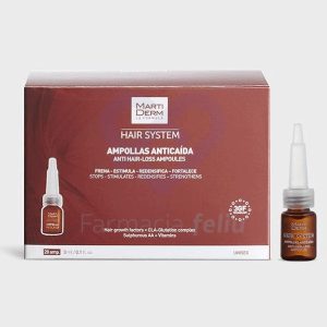 Martiderm Ampollas Anticaída,  28 ampollas x 3ml