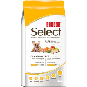 Picart select mini adult light sterilised chicken & rice – Pienso para perros adultos con sobrepeso para razas pequeñas sabor pollo y arroz