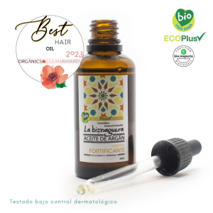 Aceite capilar de Argán fortificante, La Biznaguera